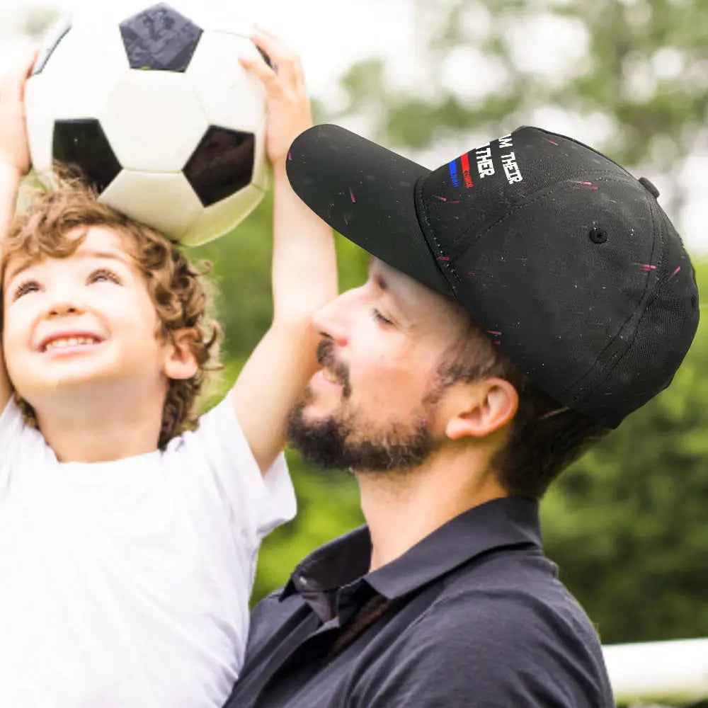 Unique Lightsaber Baseball Cap - Personalised 'I Am Their Father' Gift for Dad - Fathers Day Gift