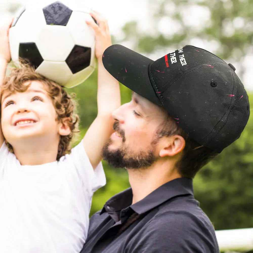 Unique Lightsaber Baseball Cap - Personalised 'I Am Their Father' Gift for Dad - Fathers Day Gift