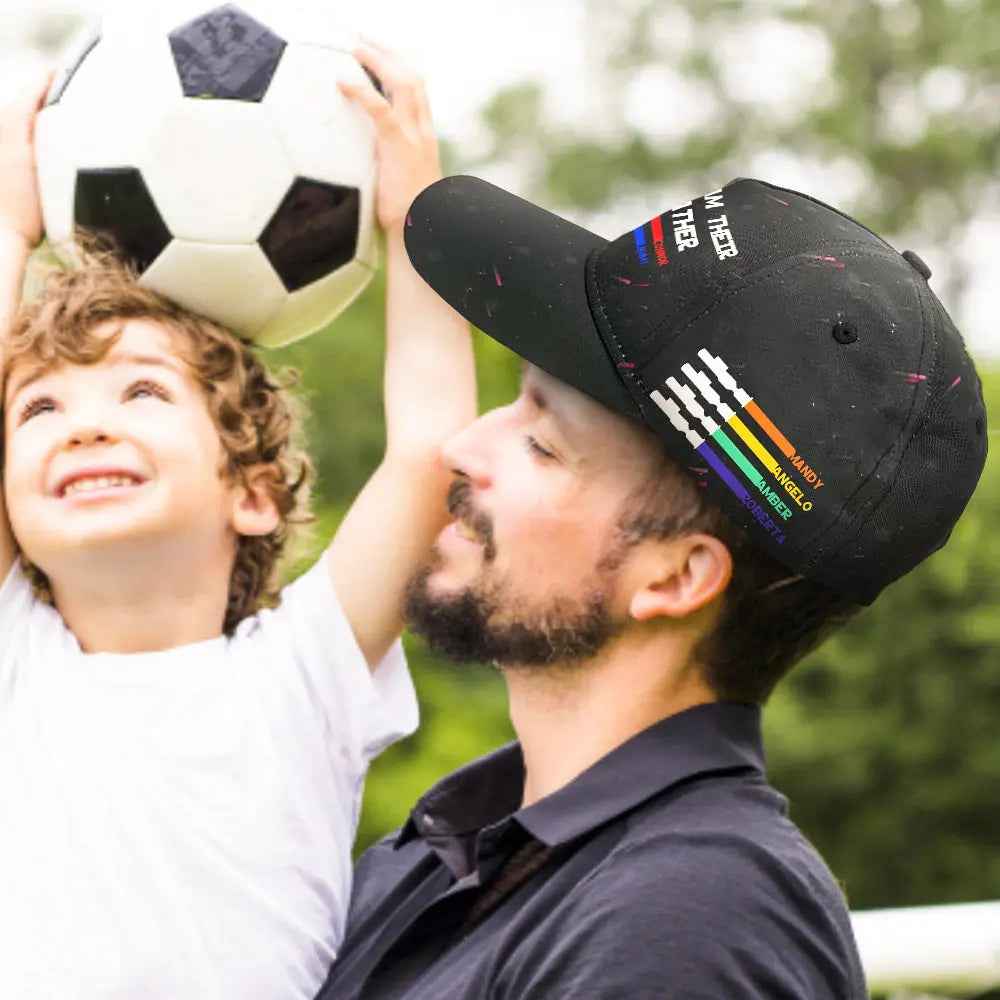 Unique Lightsaber Baseball Cap - Personalised 'I Am Their Father' Gift for Dad - Fathers Day Gift