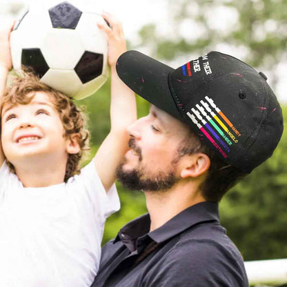 Unique Lightsaber Baseball Cap - Personalised 'I Am Their Father' Gift for Dad - Fathers Day Gift